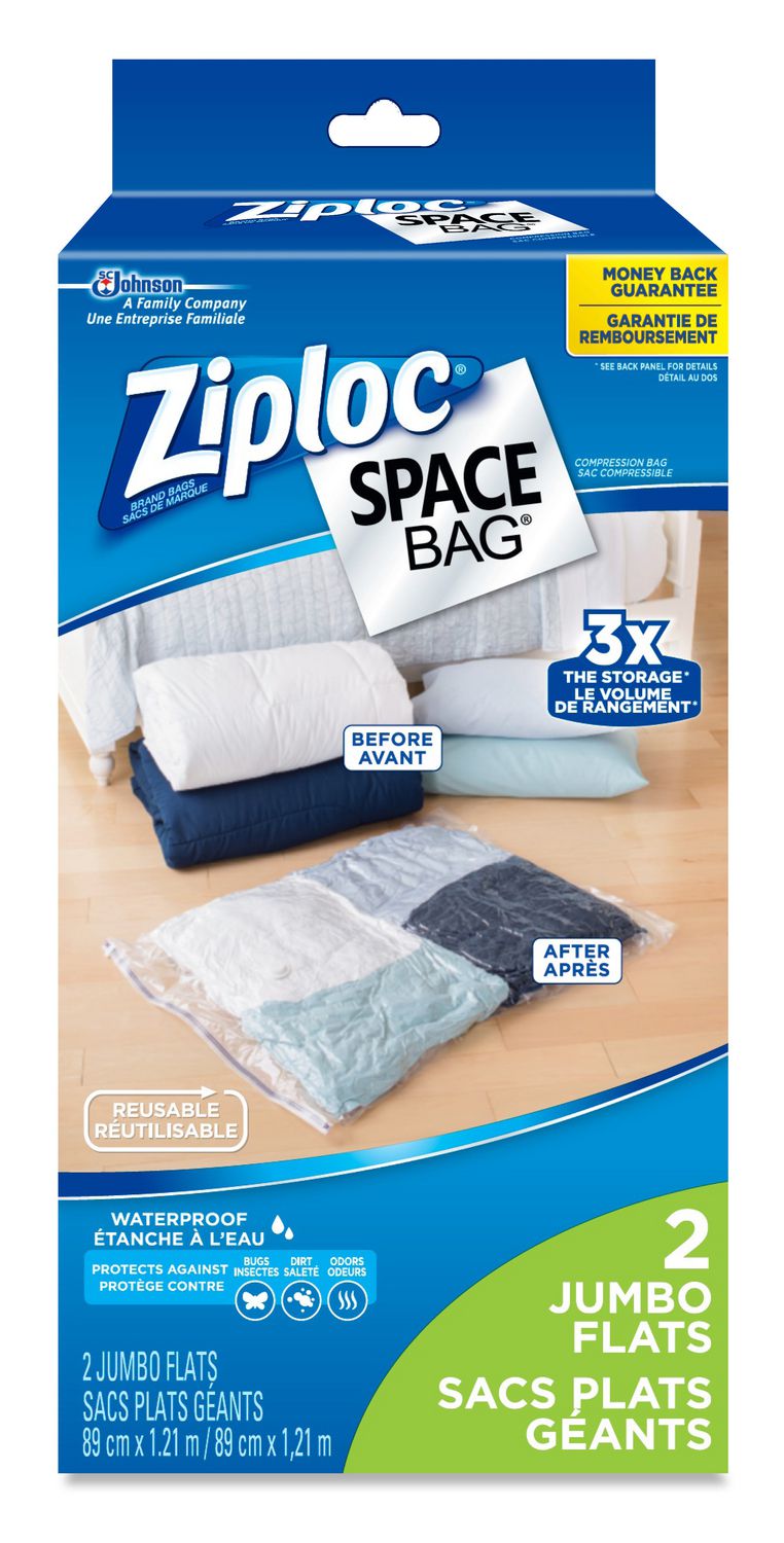 Ziploc® brand Space Bag® Jumbo Vacuum Bags | Walmart Canada