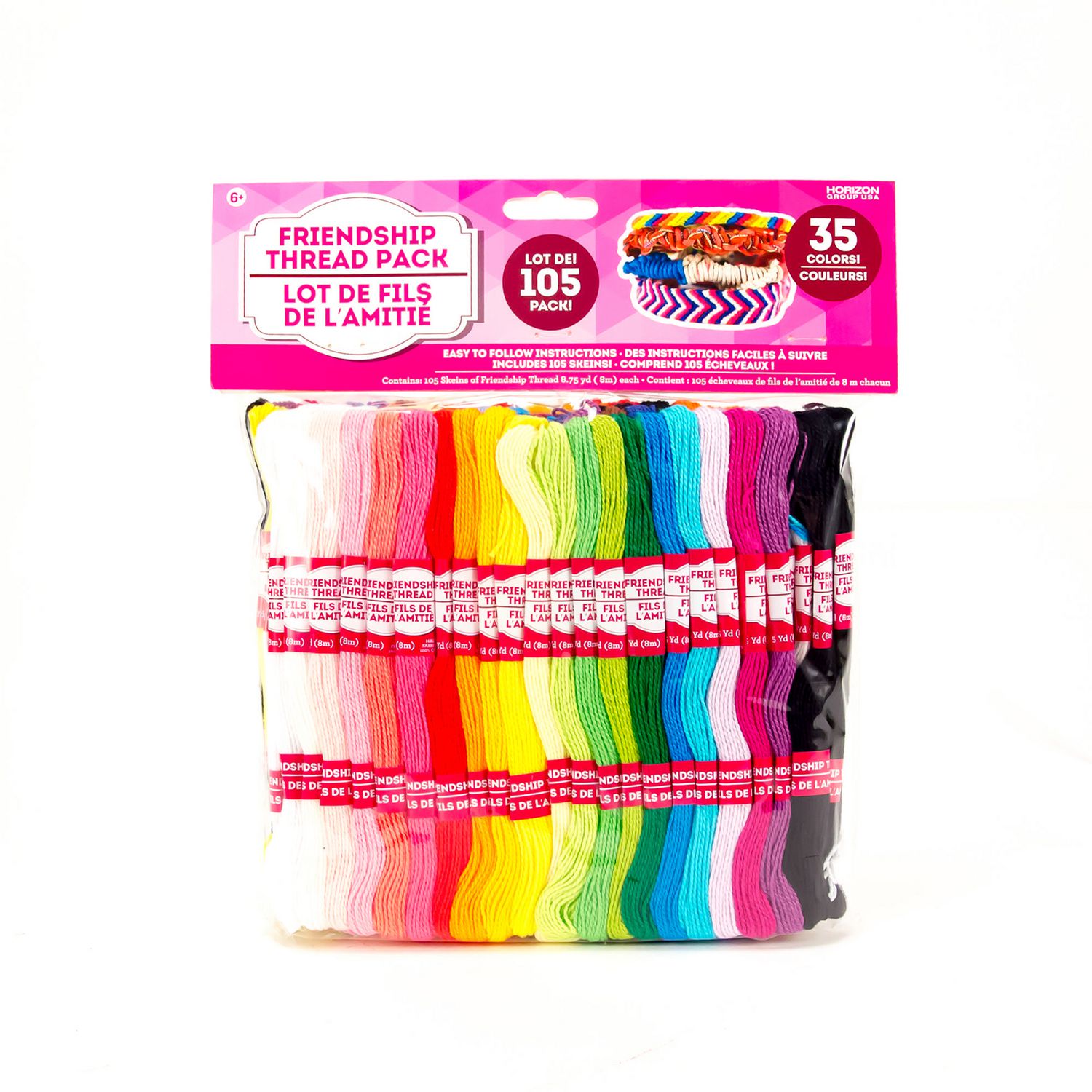 A K Homes- Embroidery Thread, Soft Comfortable 108 Bright Colors Friendship  Bracelet String Individual Package for Household : Amazon.in: Home & Kitchen
