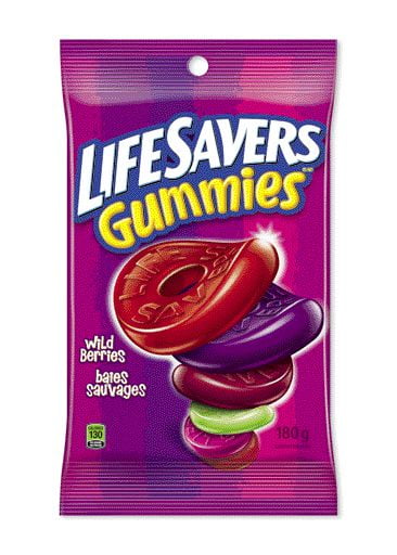 LIFESAVERS® GUMMIES WILDBERRIES 180G at Walmart.ca | Walmart Canada