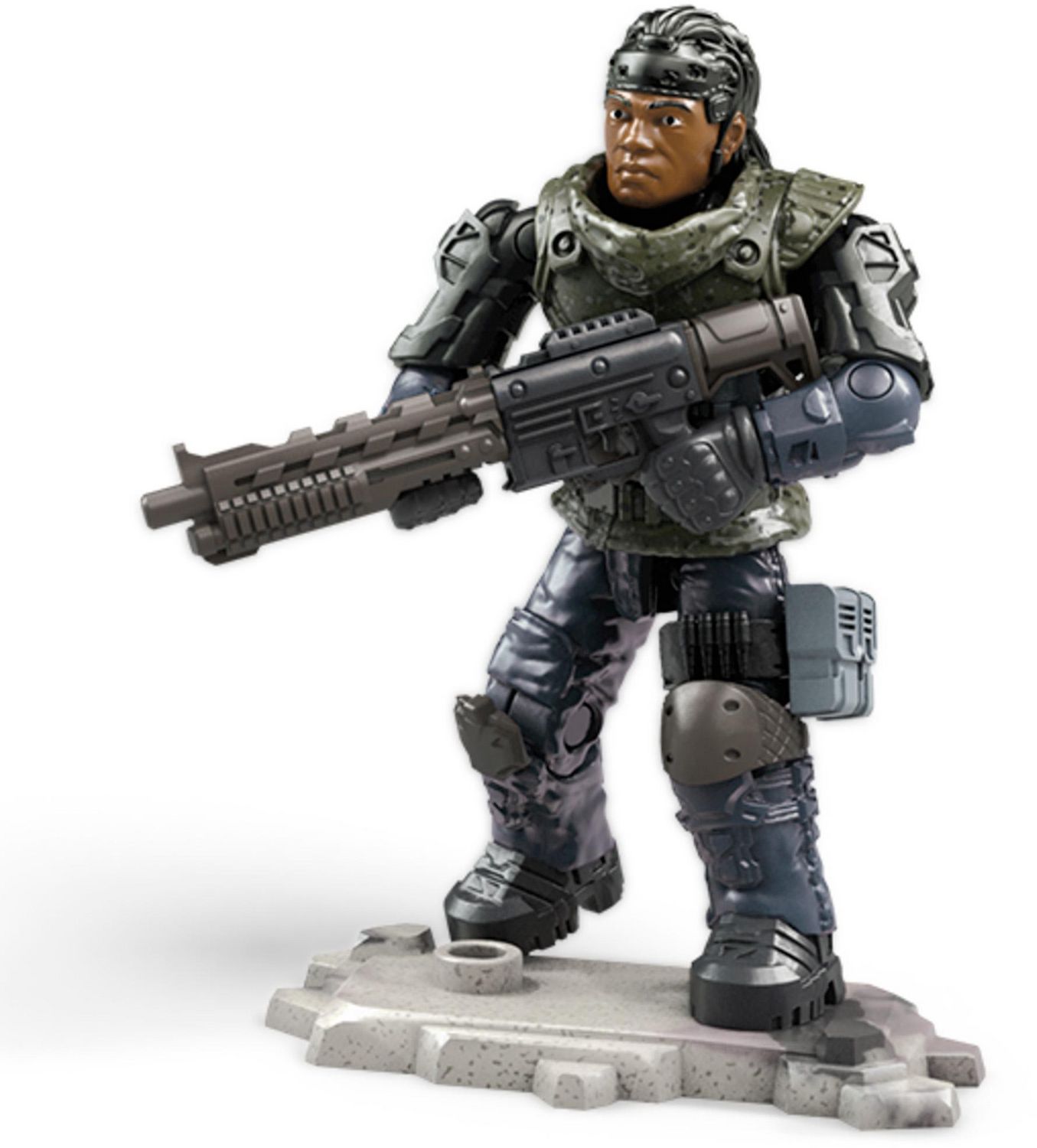Mega Construx Call of Duty SPECIALIST NOMAD Series Figure With Stand & Weapons 