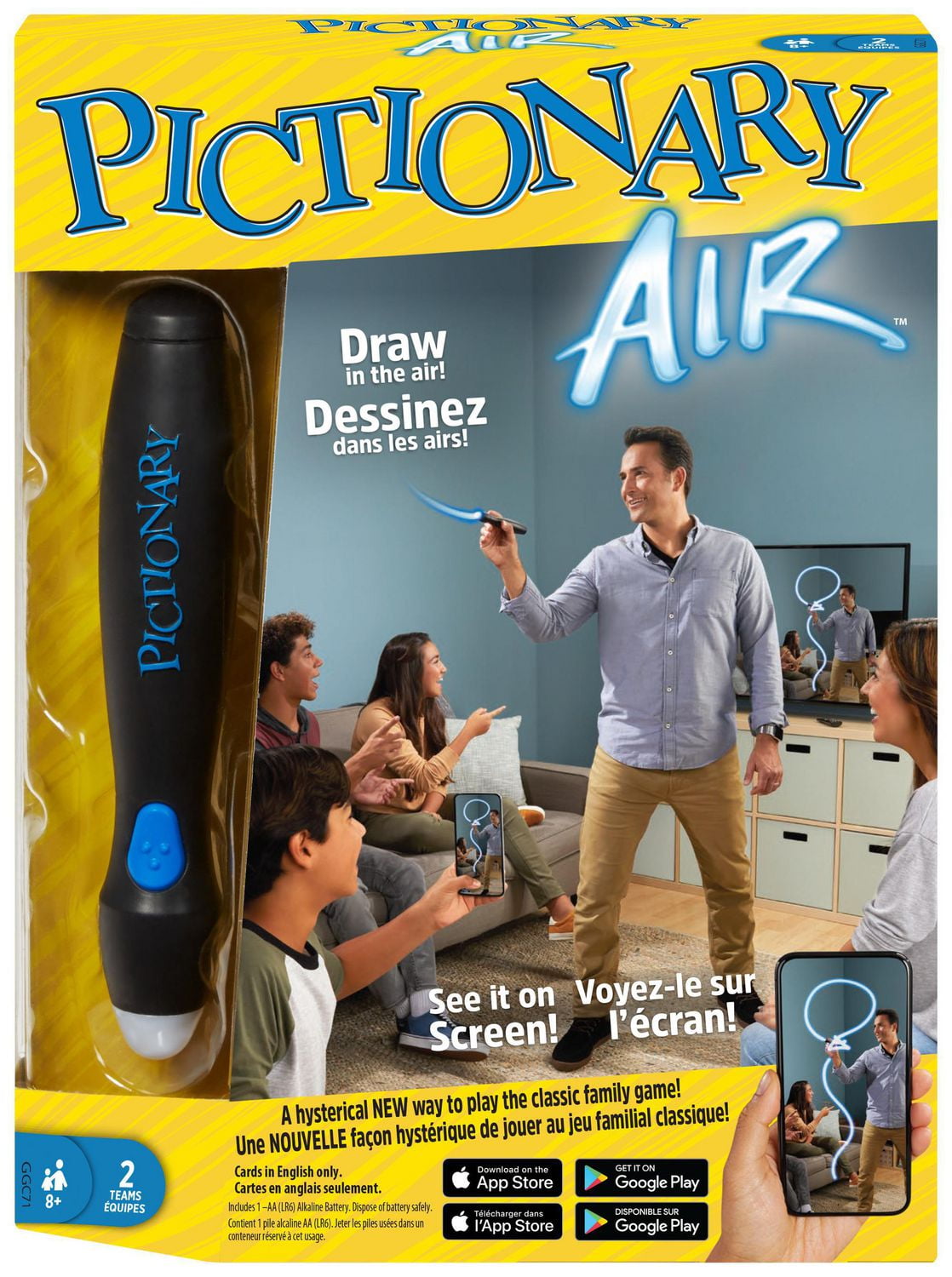 Pictionary Air Drawing Family Game - English Version - Walmart.ca