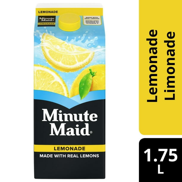 Limonade légère Minute Maid, carton de 1,75 L 1.75 x L