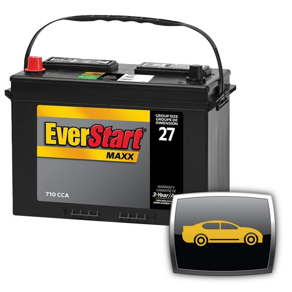 EverStart AUTO MAXX-27N – 12 Volts, Batterie automobile, groupe 27, 710 ADF EverStart – Batterie automobile
