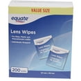 thumbnail image 1 of Equate Lens Wipes, 200 pack, 1 of 6