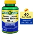 thumbnail image 1 of Spring Valley Turmeric Curcumin 400mg, Unisex, 1 of 6
