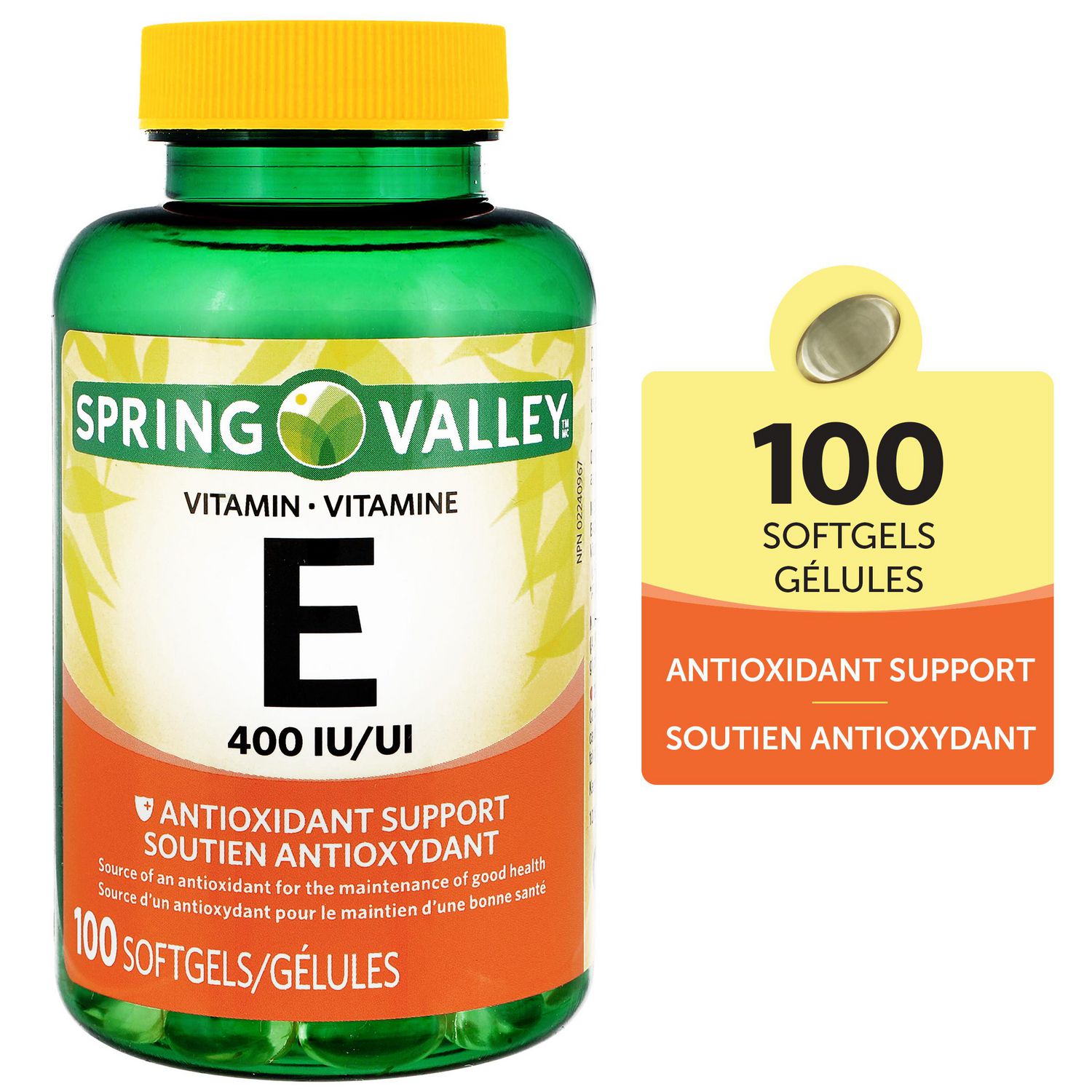 Spring Valley Vitamin E 400IU