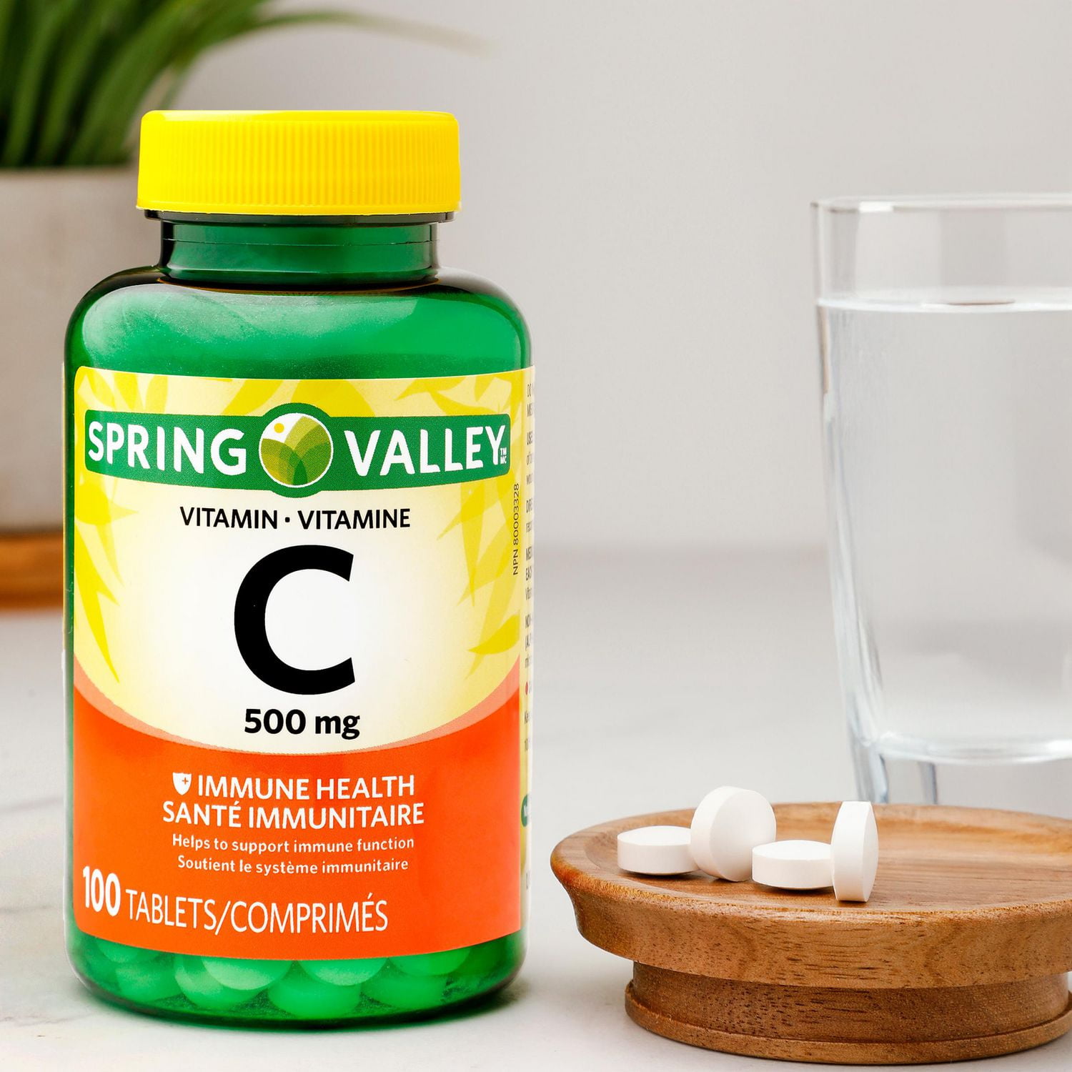 Spring Valley Vitamine C 500mg 100 Comprimes