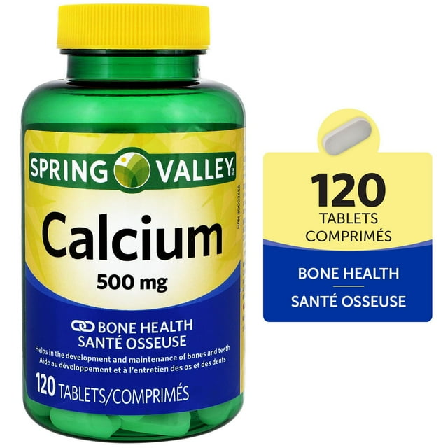 Spring Valley Calcium 500mg