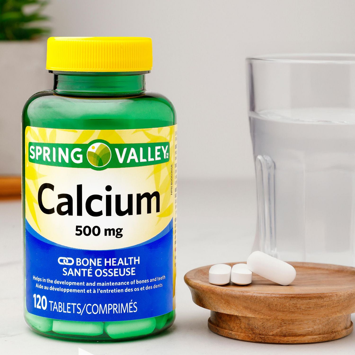 Spring Valley Calcium 500mg 120 Comprimes