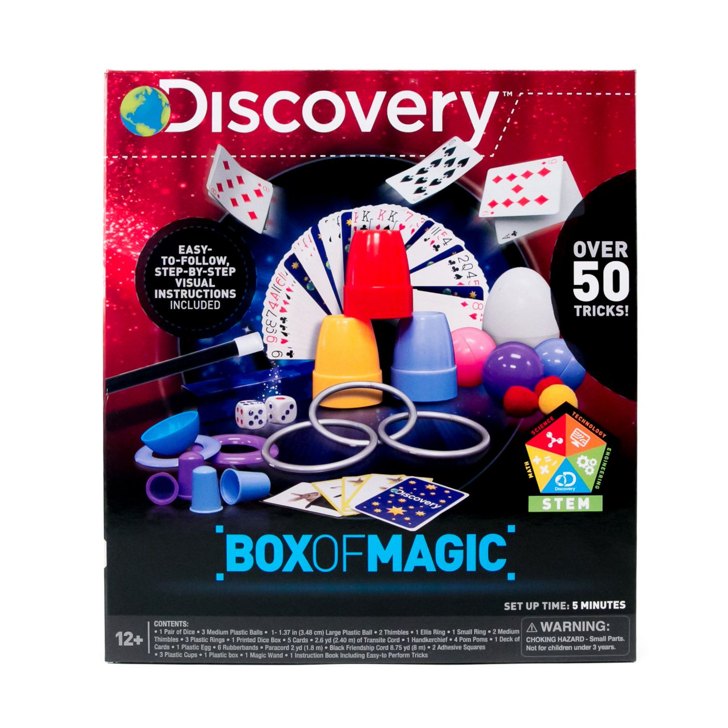 Science4you Science de la Magie - Boite de Magie pour Enfant - Apprenez la  magie avec la Coffret de Magie pour Enfant - Jeux pour Enfant 8+ ans avec  Kit de magie 