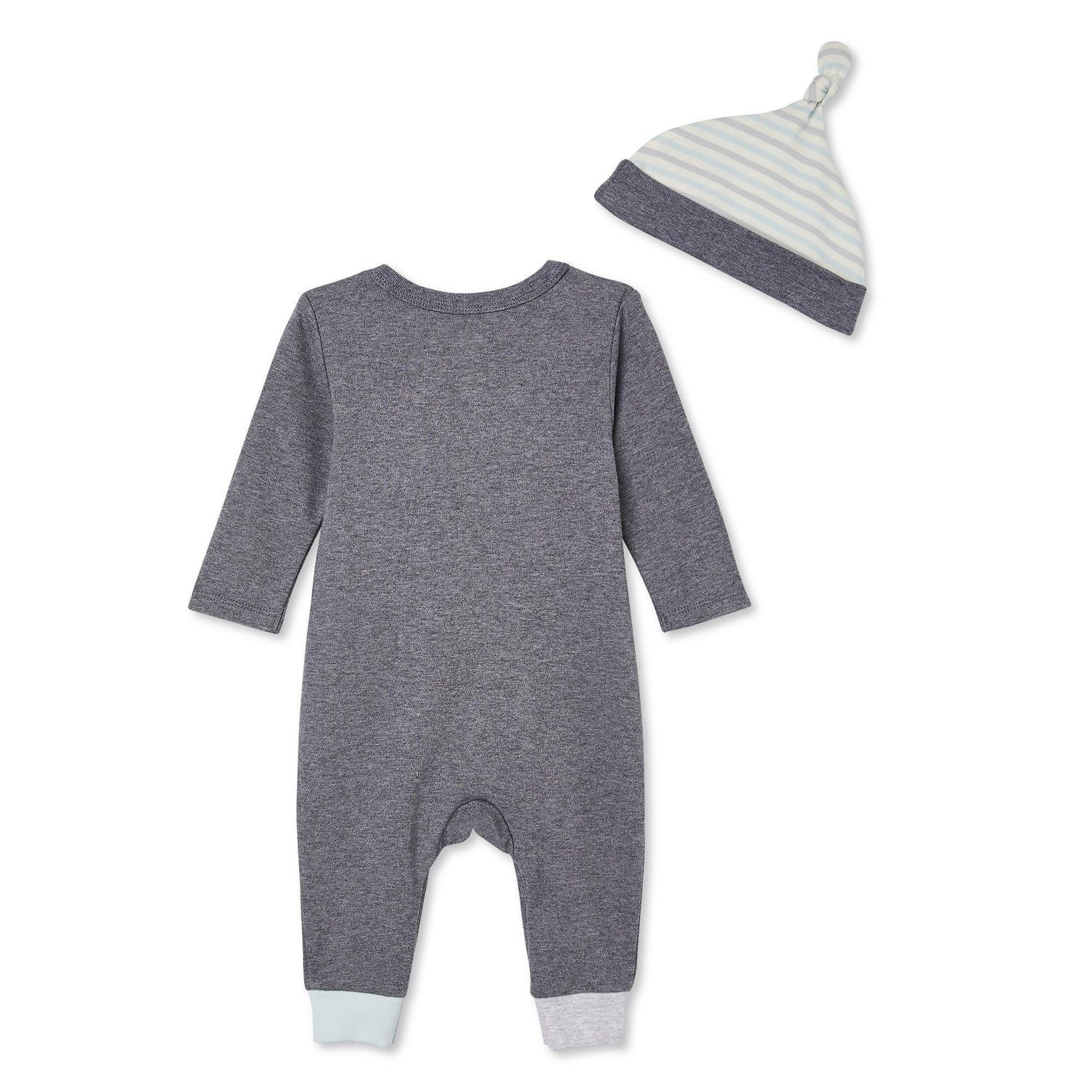LOVE Ellen DeGeneres Pocket Romper and Hat 2-Piece Set