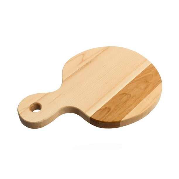 Labell Canadian Maple Wood Cutting Board - Paddle Apple