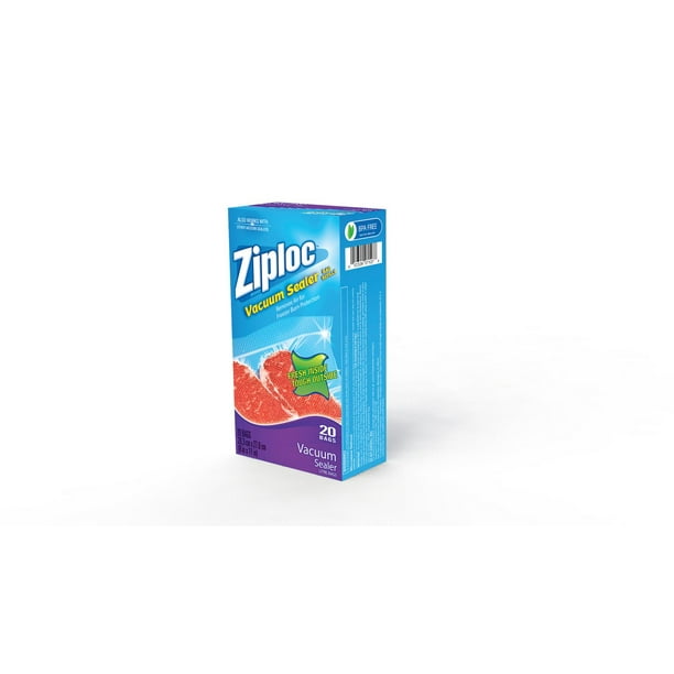 Ziploc Vacuum Sealer Bag Refills 20pk Walmart.ca