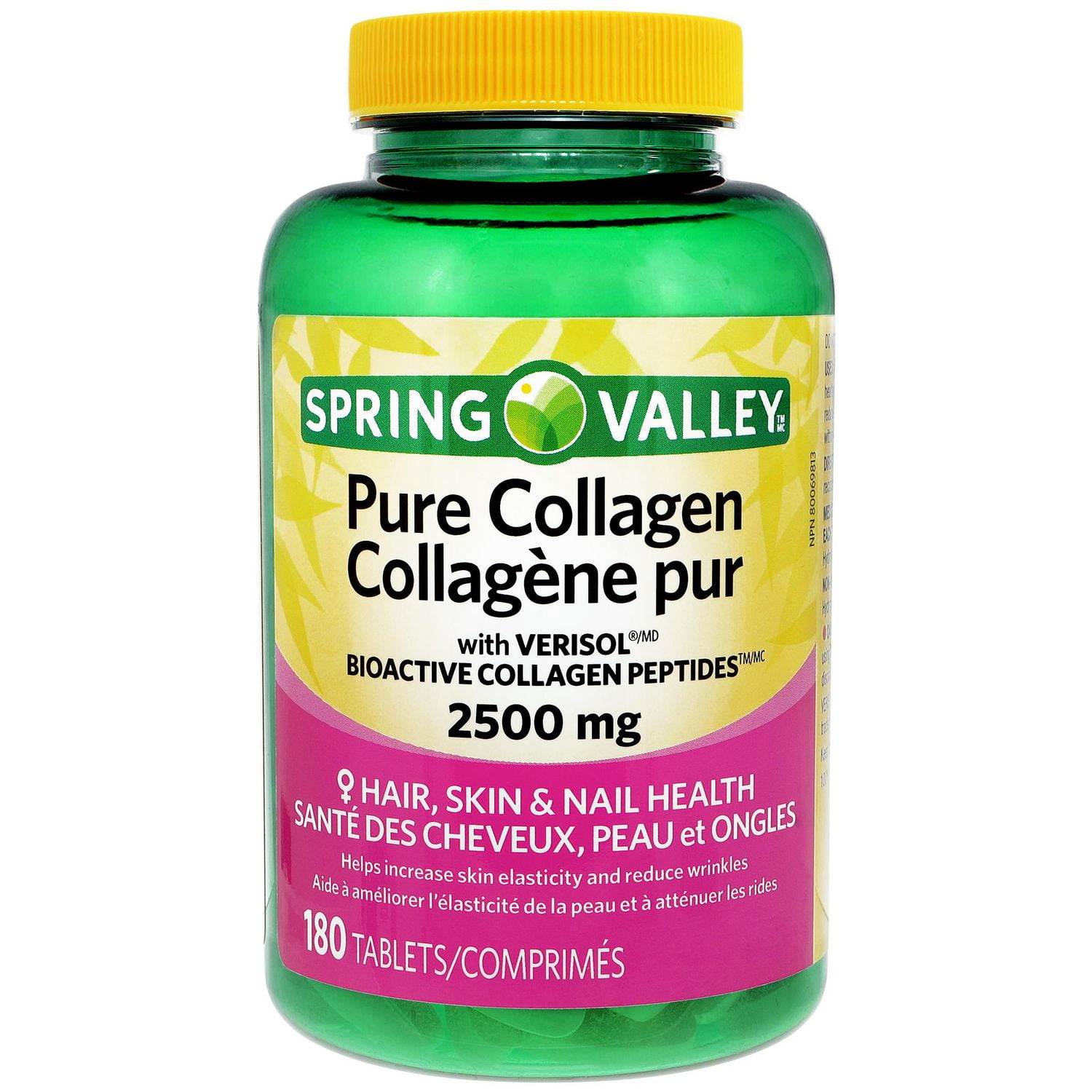 Spring Valley Pure Collagen 2500mg, 180 TABLETS