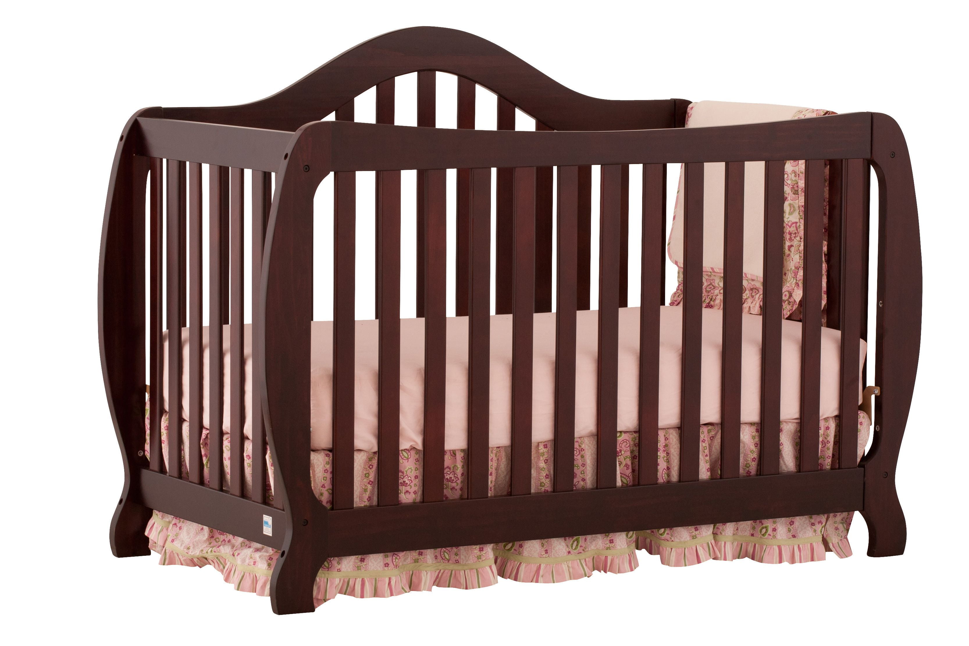 Storkcraft Monza I Fixed Side Convertible Crib Cherry Walmart Canada