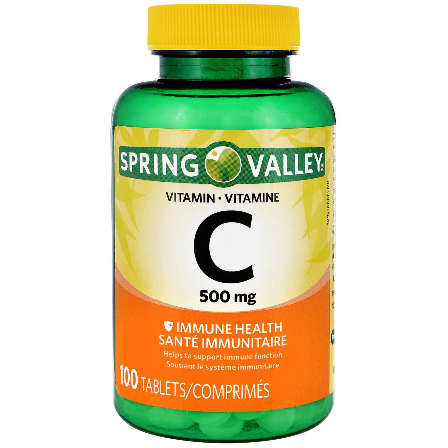 Spring Valley Vitamine C 500mg 100 Comprimes
