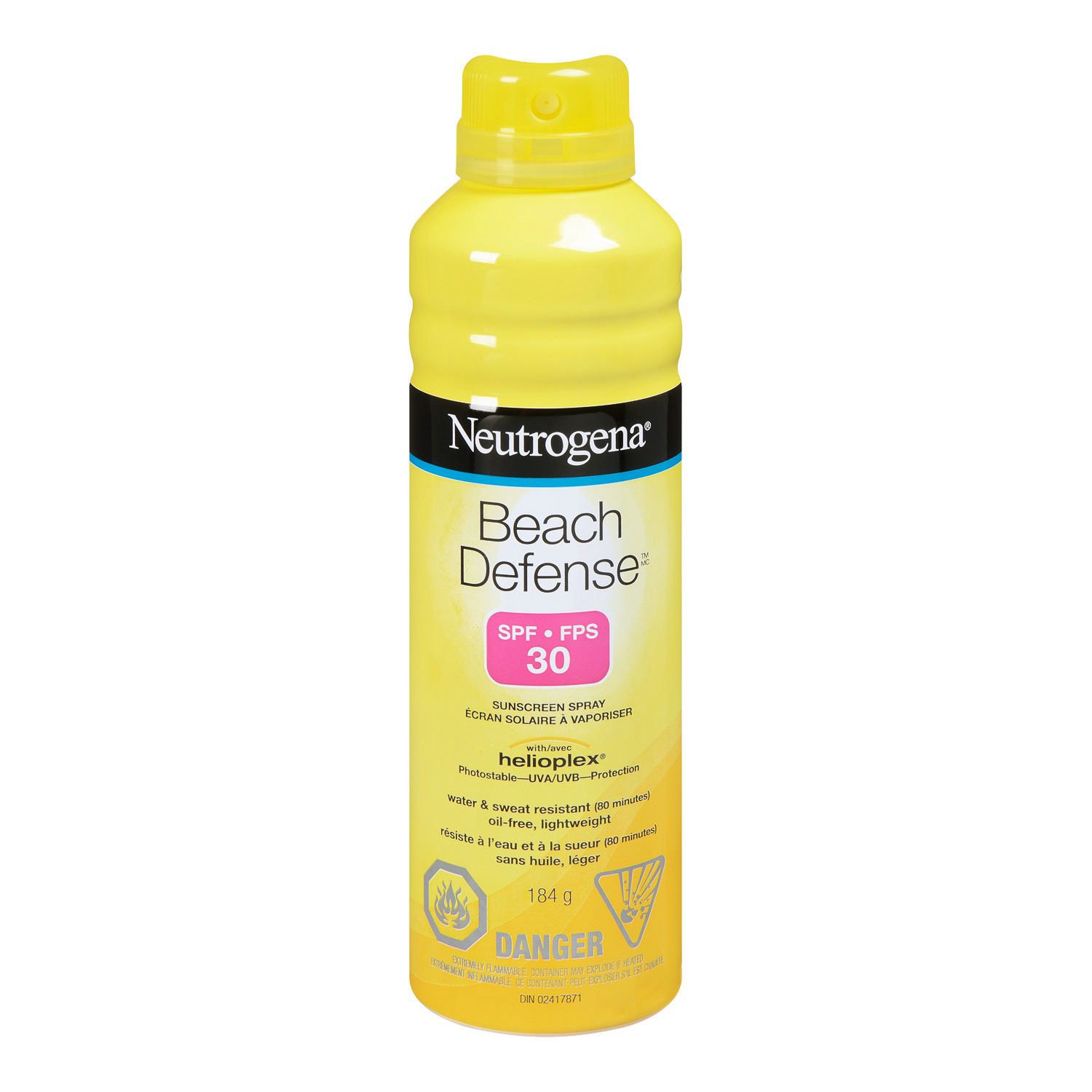 neutrogena beach defense spf 50 spray