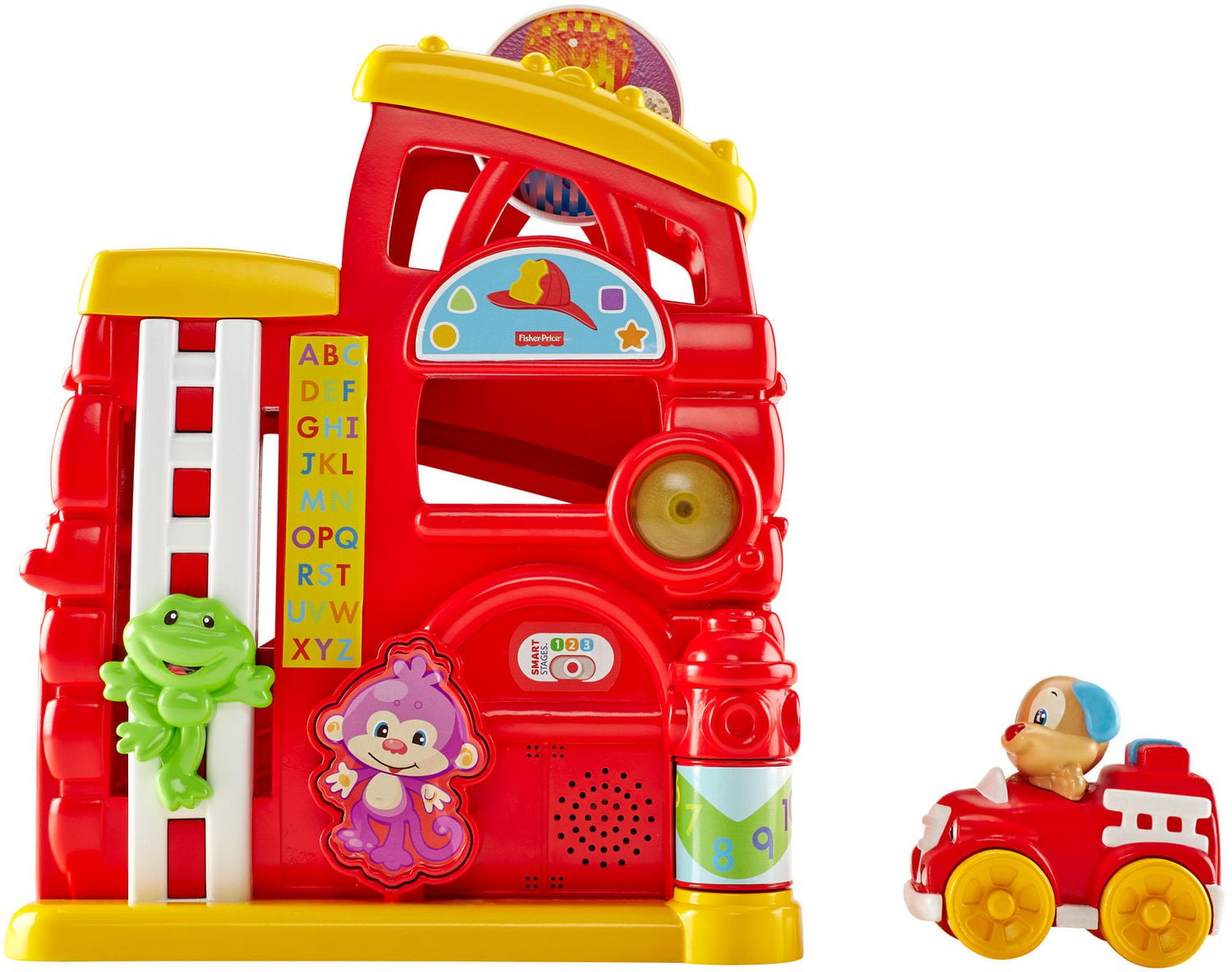 Fisher Price Laugh Learn Monkeys Smart Stages Firehouse English Edition - 