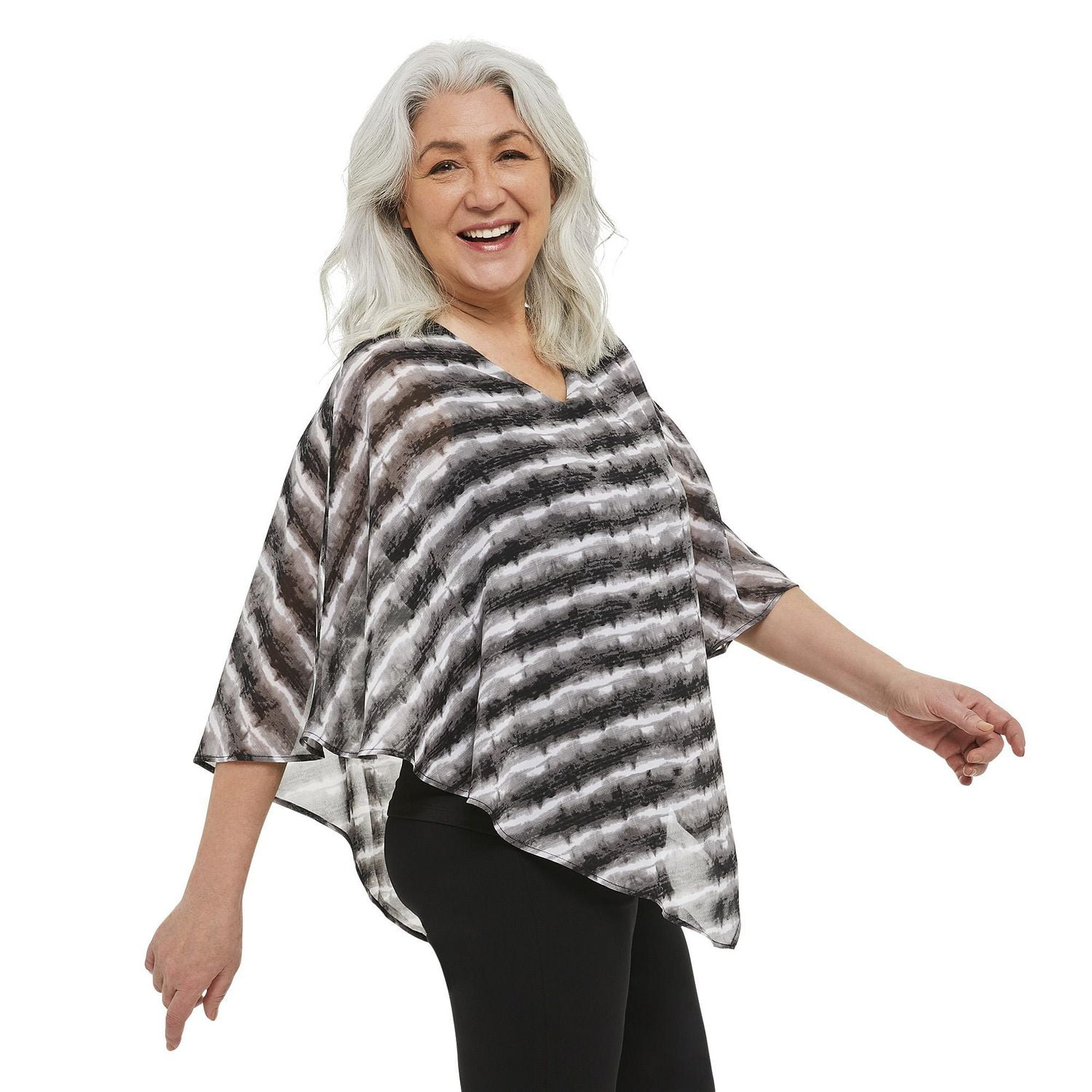 Penmans Women's Handkerchief Chiffon Top