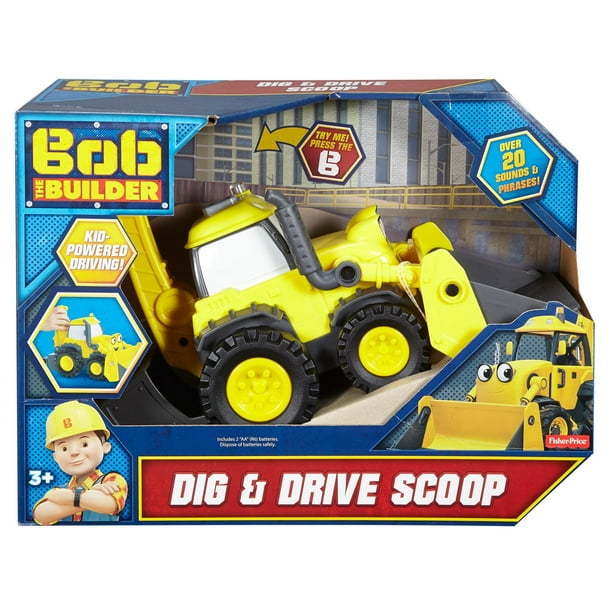 Play Bob the Builder with kids construction toolset Saber Saw Jack Hammer  Helmet Torch Safety Goggle 