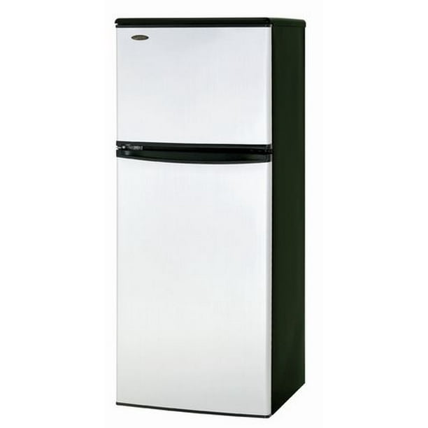 Réfrigérateur Danby de grandeur moyenne de 257,7 L - noir avec acier inoxydable