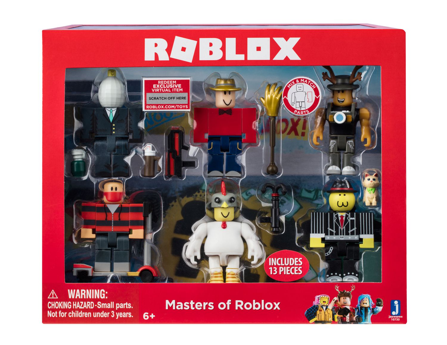 Roblox Masters Of Roblox Multipack Walmart Canada - game dev life roblox review
