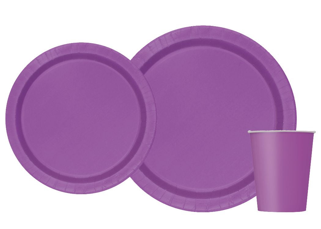 Purple dinner plates hotsell