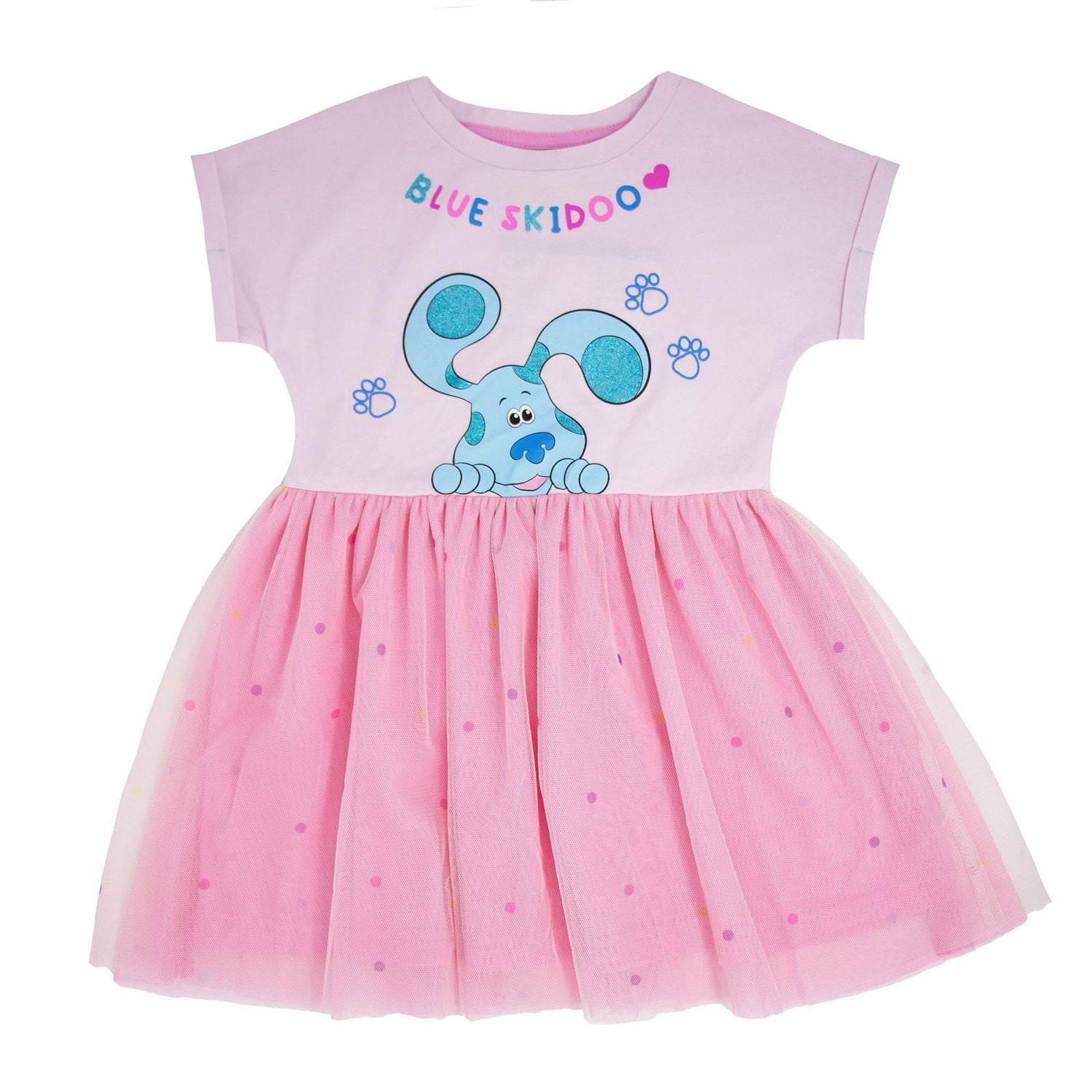 Blue's Clues Girl's short sleeve tutu dress