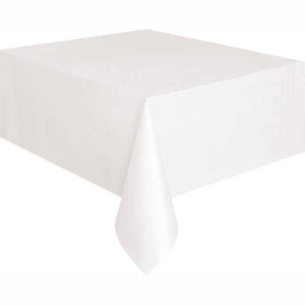 Nappe Blanche Rectangulaire 54 x 120'', Collection Visa