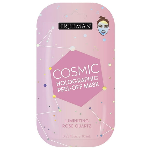 Freeman Cosmic Luminizing Rose Quartz Peel-Off Mask - Sachet
