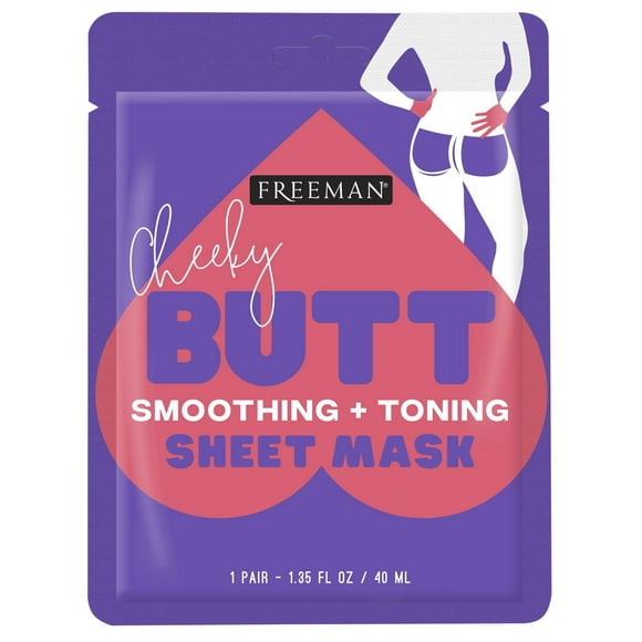 Freeman Cheeky Smoothing and Toning Butt Sheet Mask