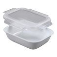 thumbnail image 1 of Corelle ® White 4.25 Cup Oblong Baker w/ Snapware® Plastic Cover, 1 of 2