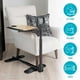 Stander TV Tray, Adjustable Tray Table, Swiveling Laptop Desk and Dinner Tray for Living Room – image 4 sur 7