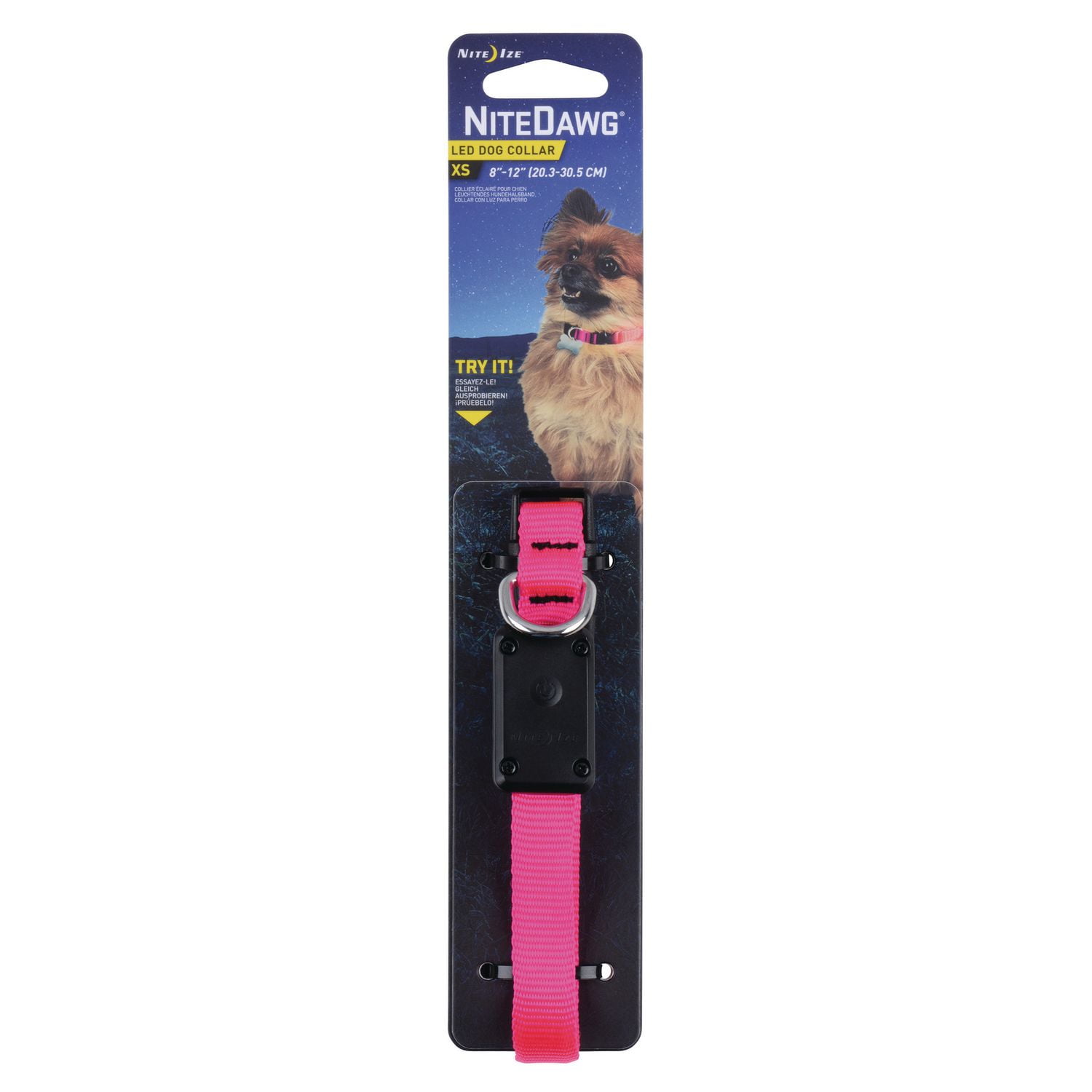 Nite ize nite outlet dawg led dog collar