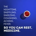 thumbnail image 2 of Vicks NyQuil Cold and Flu Symptom Relief Cherry Flavoured Liquid Medicine, Multi-Symptom Nighttime Relief for Headache, Fever, Sore Throat Pain, Minor Aches and Pains, Runny Nose and Cough, 2 of 5