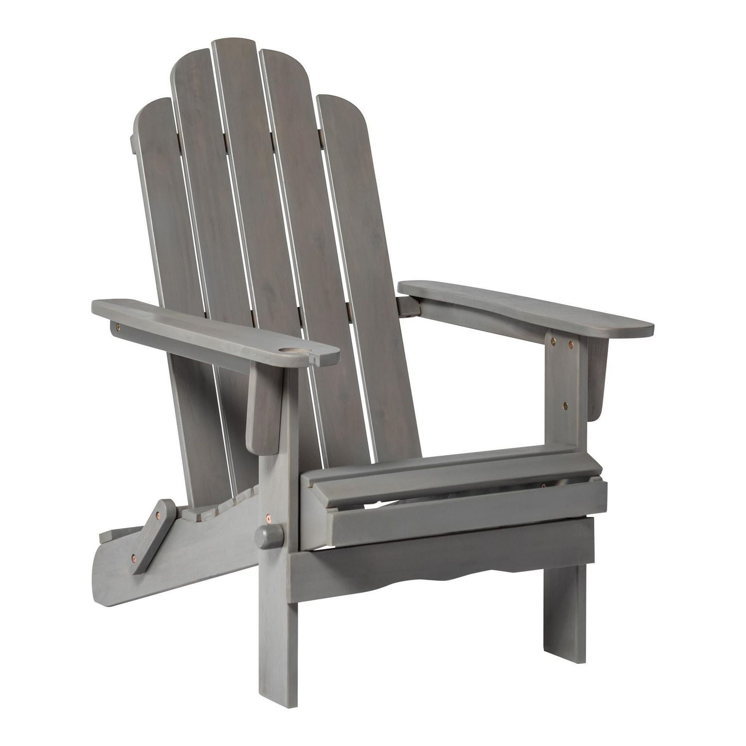 Manor Park Chaise Adirondack en bois pour patio Gris d lav