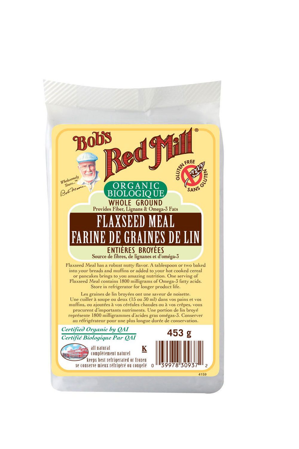 Bob's Red Mill Organic Whole Ground Flaxseed Meal, 453 g Walmart Canada