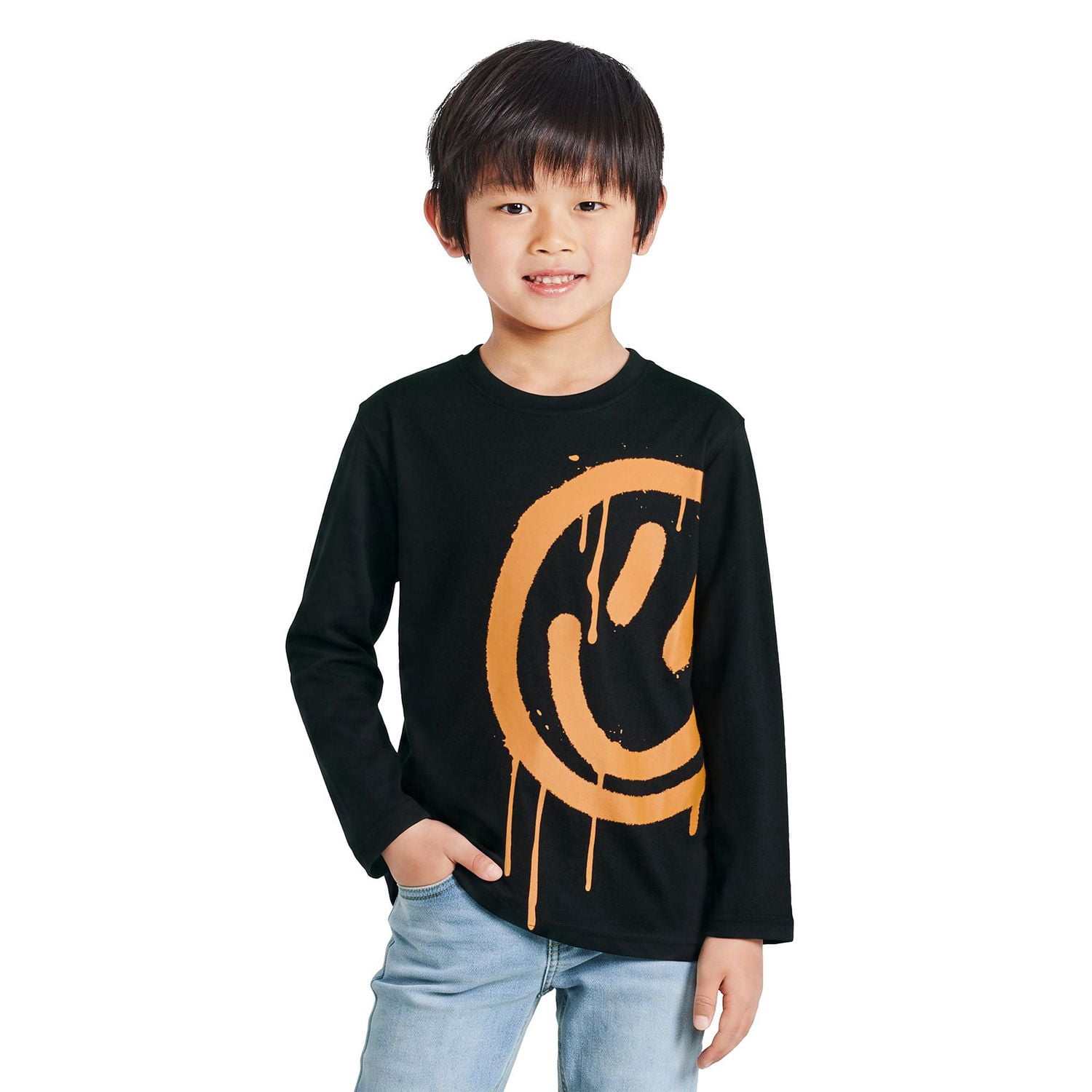 thumbnail image 4 of George Boys' Long-Sleeve Graphic T-Shirt, 4 of 6