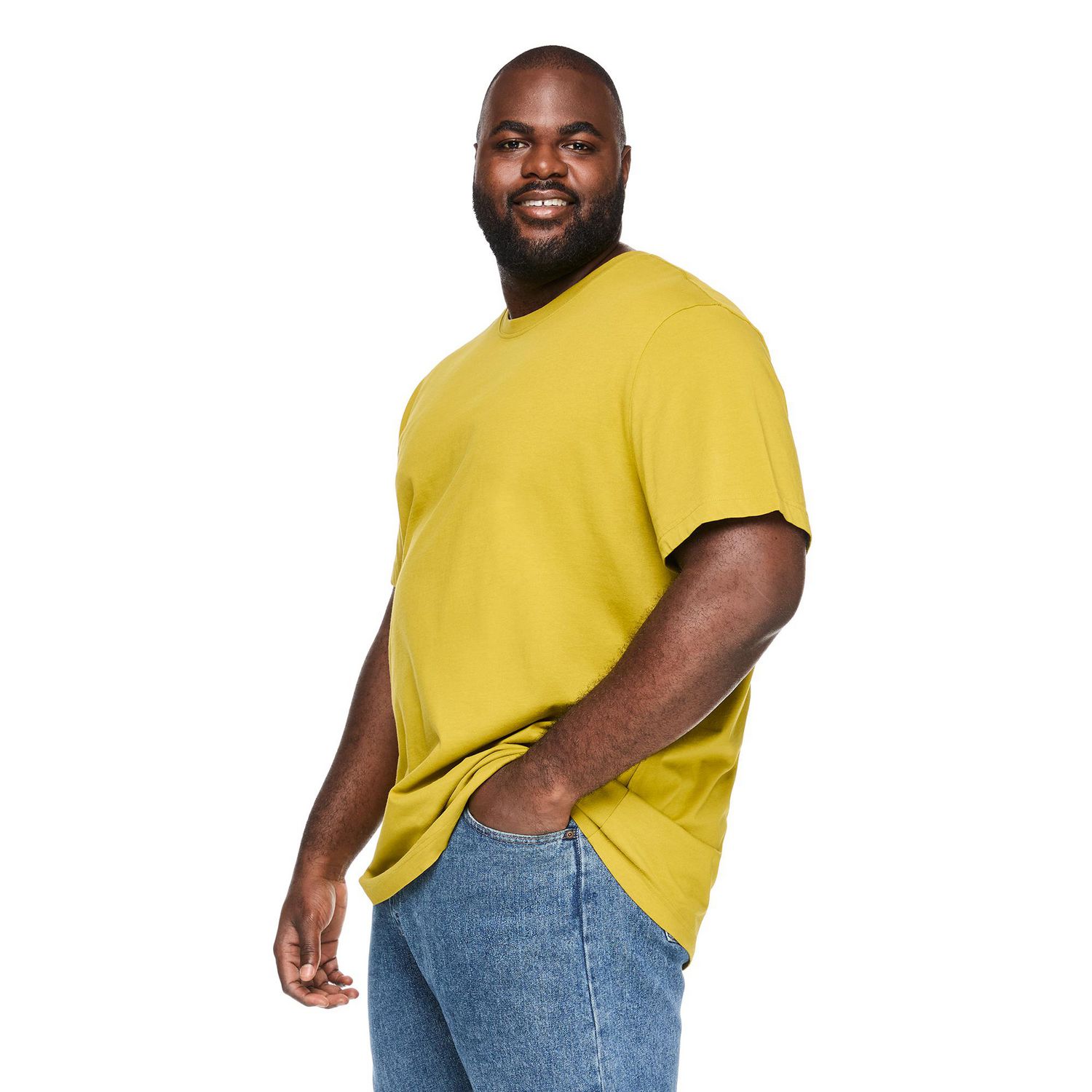 thumbnail image 2 of George Big Men's Crew-Neck T-Shirt, 2 of 6