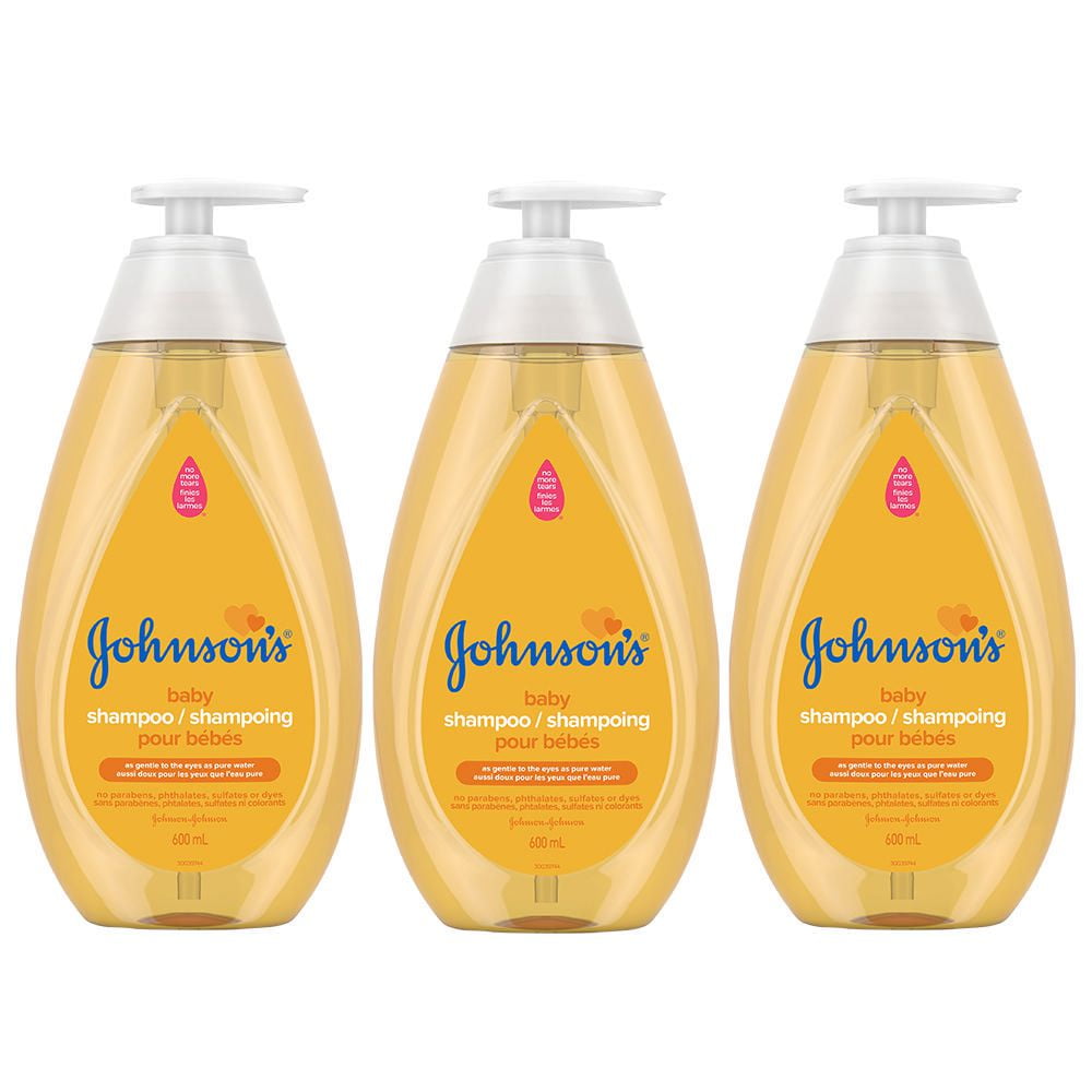 Johnson's Baby Shampoo, Paraben and Tear Free, 3 Pack Walmart Canada
