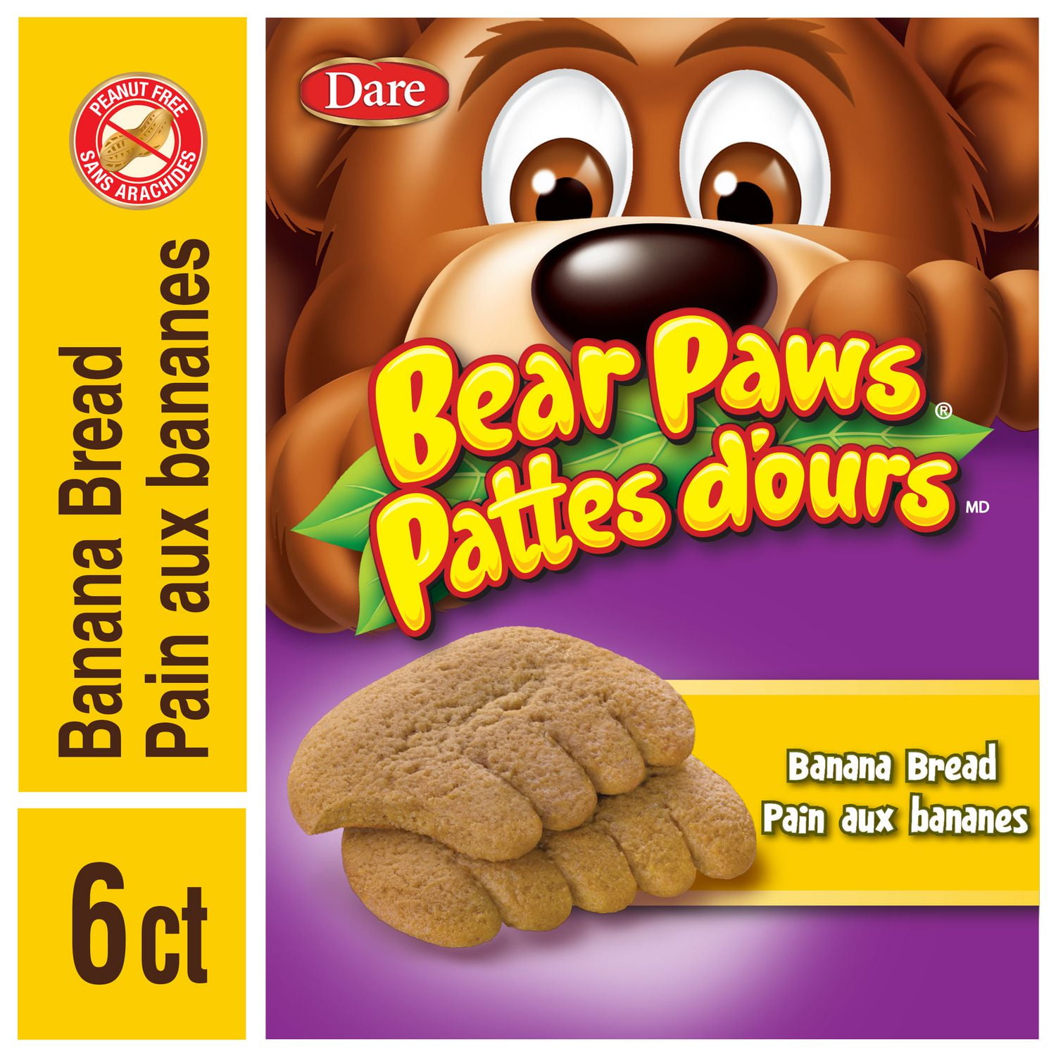 Bear Paws Banana Bread Cookies Walmart Canada
