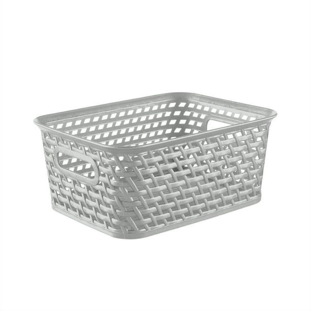 Mia Basket, Small - Grey - Walmart.ca