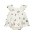 thumbnail image 1 of Carter's Child of Mine Baby Girls' Seashell Sunsuit, 1 of 3