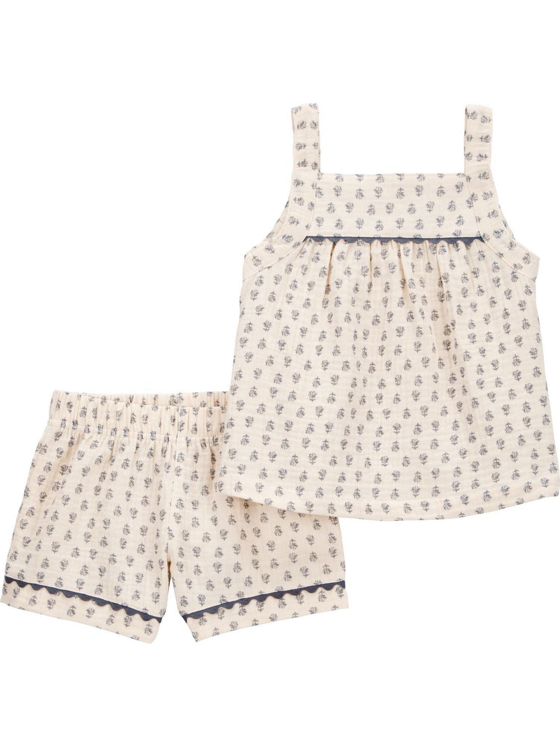 Carter's Child of Mine Toddler Girls' Geo Floral 2 Piece Set