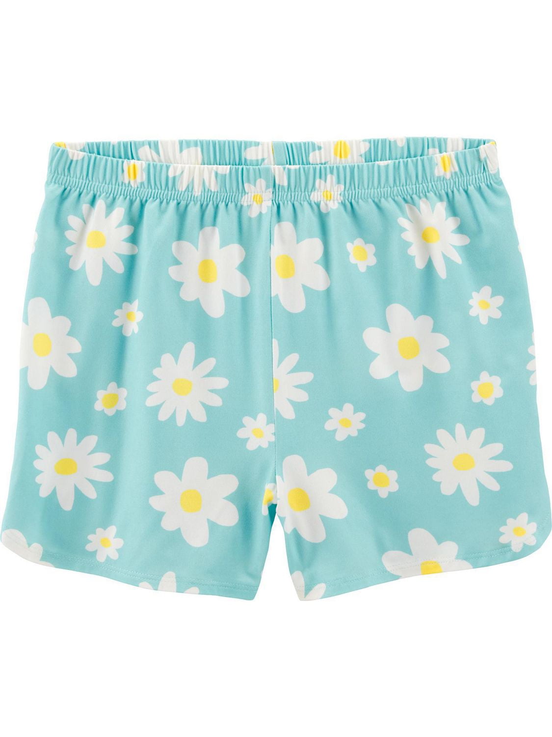 Carter's Child of Mine Kid Girls' Blue Daisy 3 Piece PJs