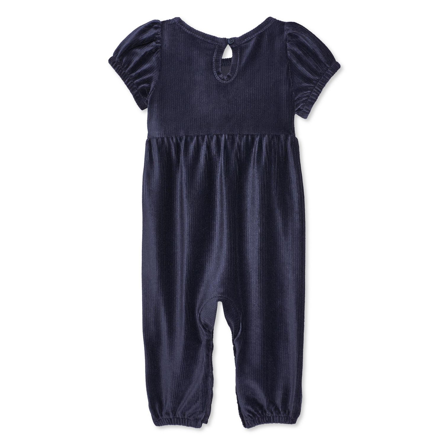 George Baby Girls' Velour Romper - Walmart.ca