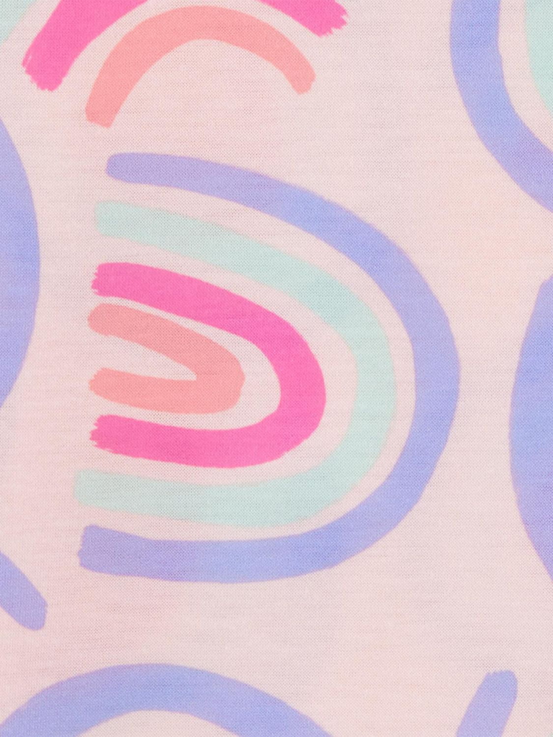 Carter's Child of Mine Kid Pyjama 3 pièces violet arc-en-ciel pour fille