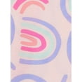 thumbnail image 4 of Carter's Child of Mine Kid Girls' Purple Rainbow 3PC PJs, 4 of 6