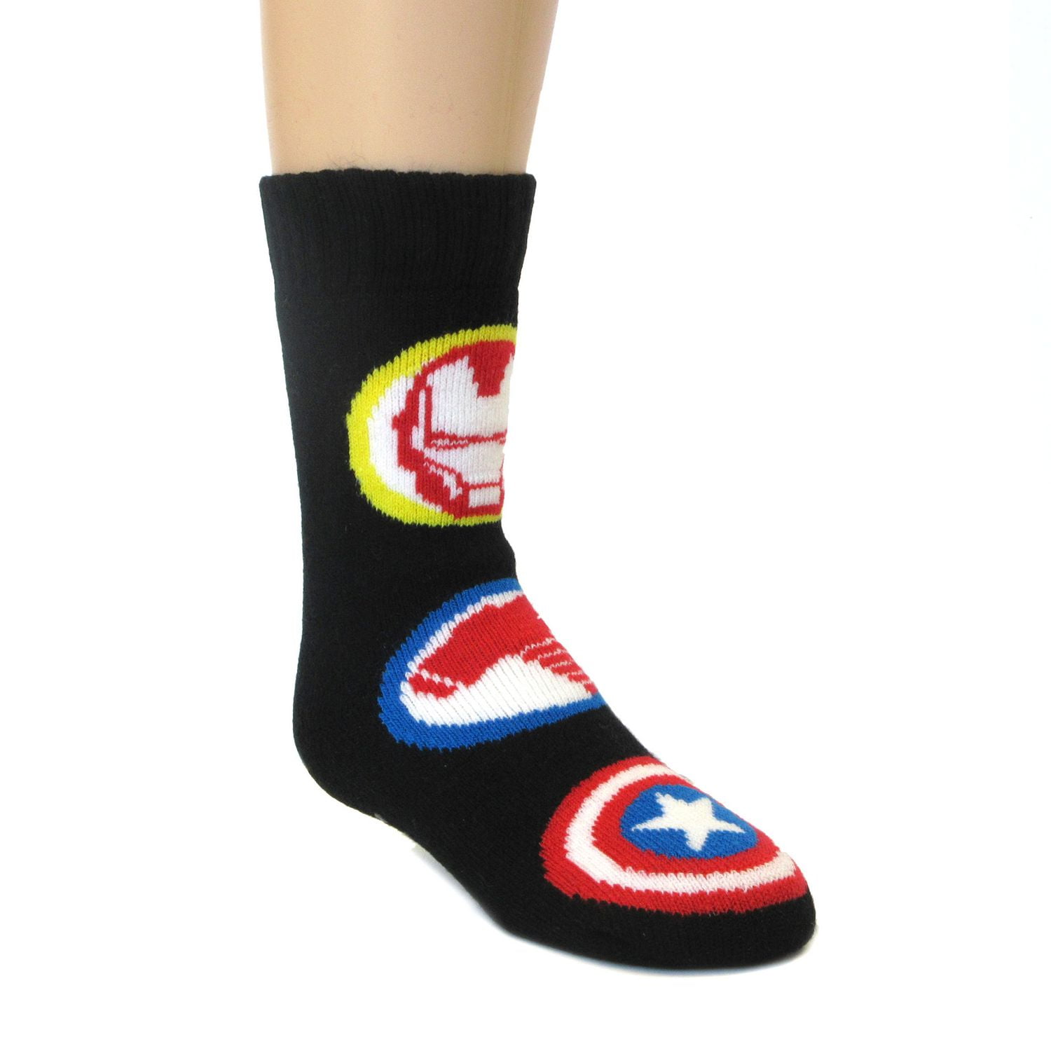 Chaussettes thermales pour garçons Avengers