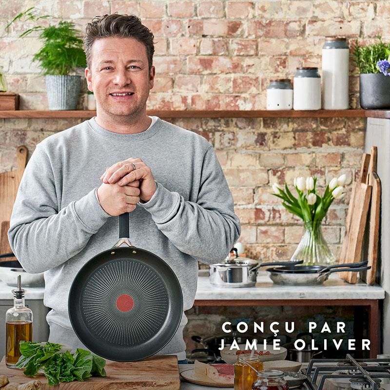 robot Derbevilletest wonder Tefal Jamie Oliver Quick & Easy Saute Pan with Lid 25cm | Walmart Canada